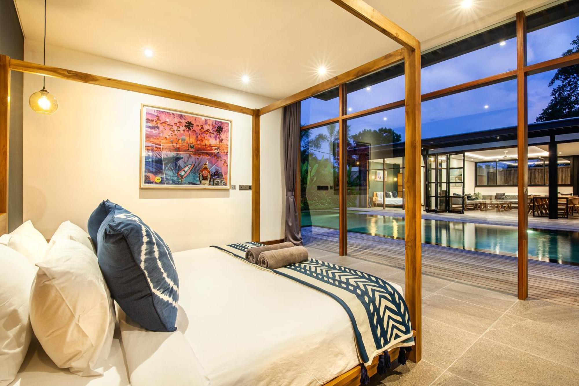 New 5Br Villa, Enclosed Lounge, Canggu Oasis Bagian luar foto