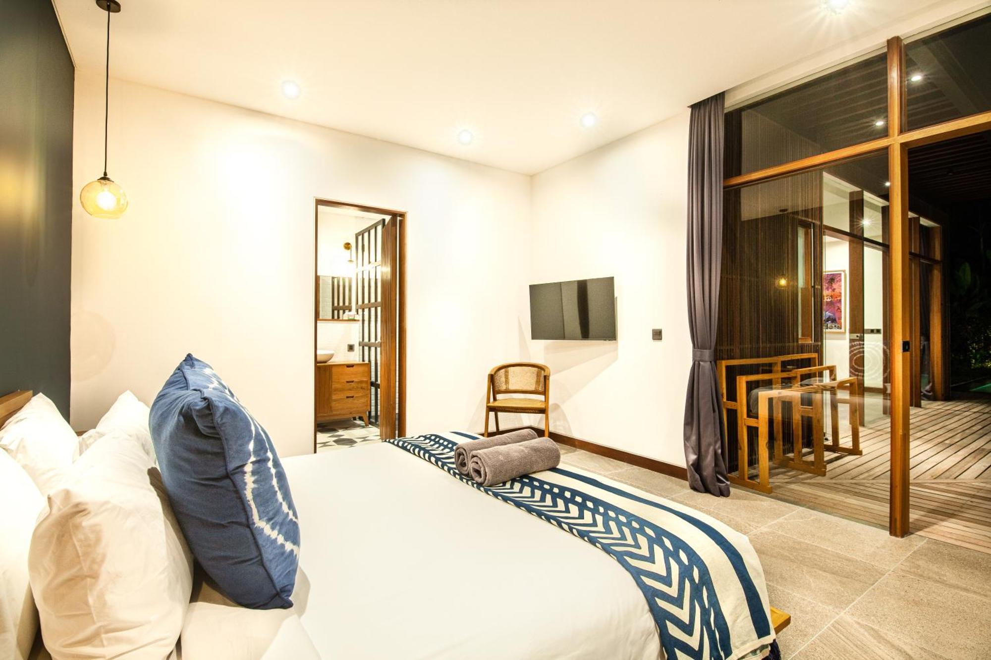 New 5Br Villa, Enclosed Lounge, Canggu Oasis Bagian luar foto