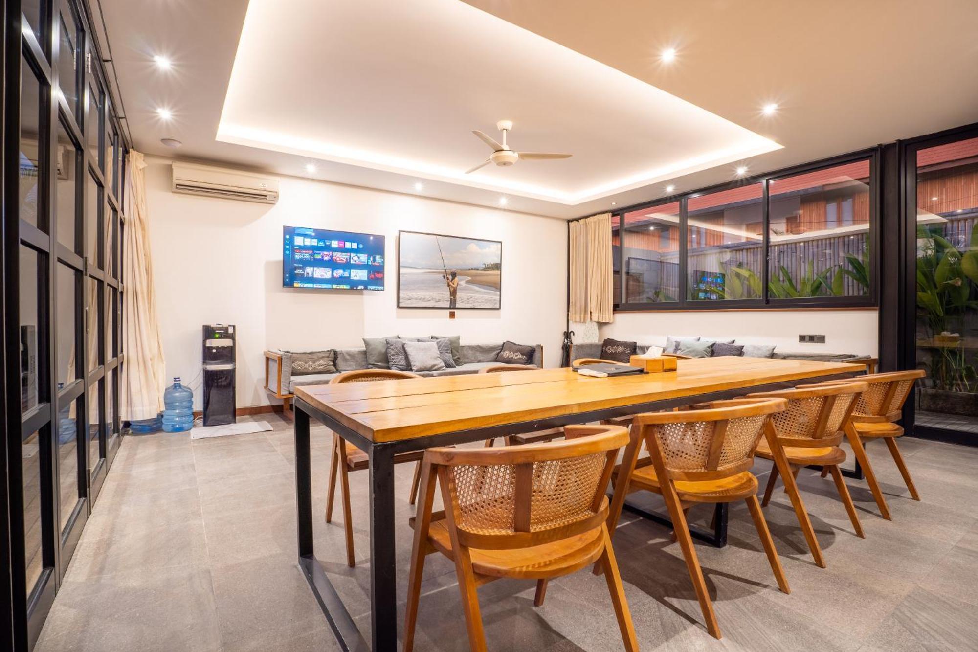 New 5Br Villa, Enclosed Lounge, Canggu Oasis Bagian luar foto