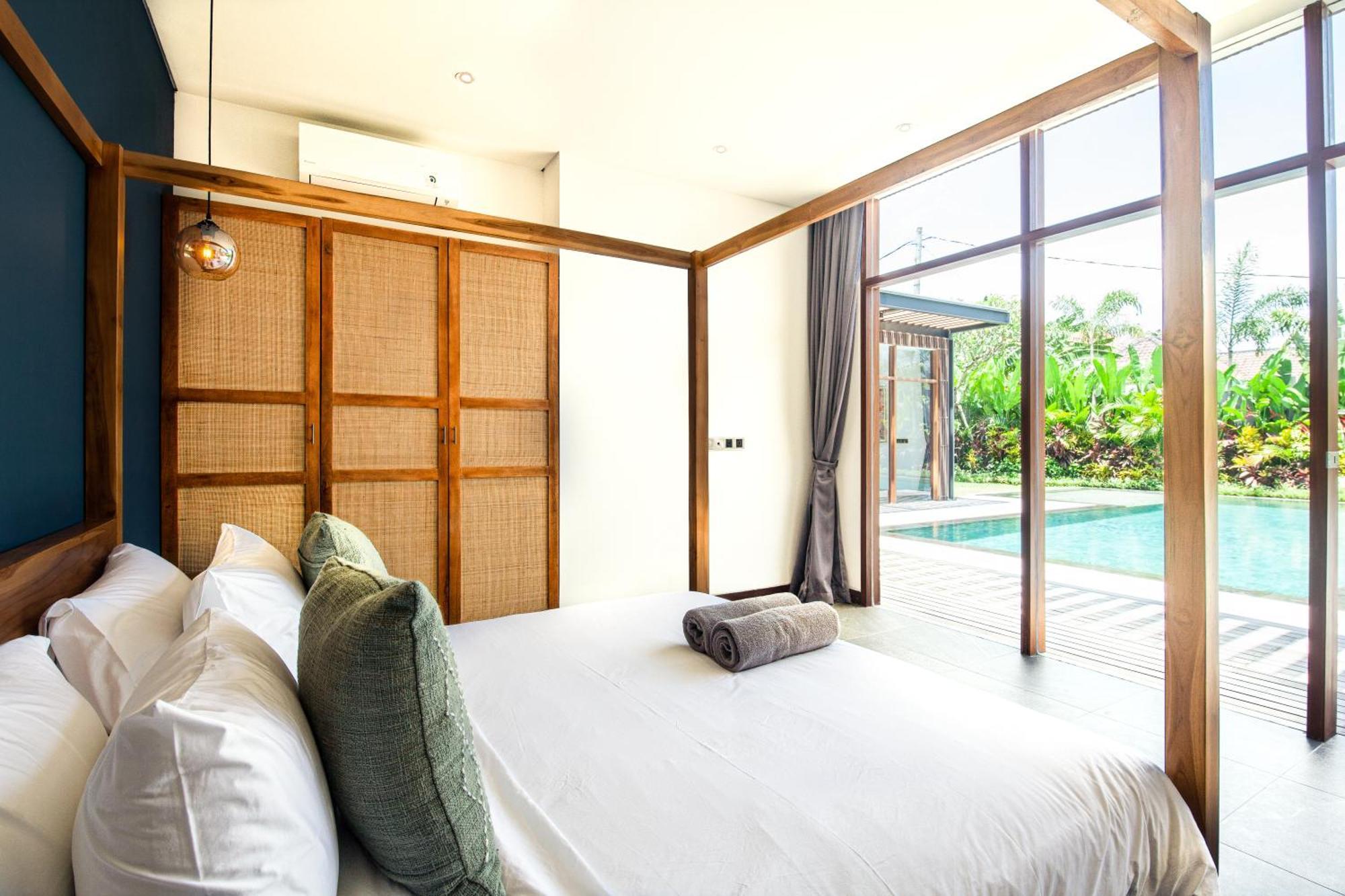 New 5Br Villa, Enclosed Lounge, Canggu Oasis Bagian luar foto